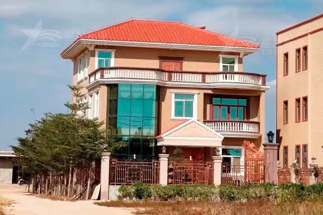 每一張屋面合成樹(shù)脂瓦都是藝術(shù)品，都獨(dú)具匠心！