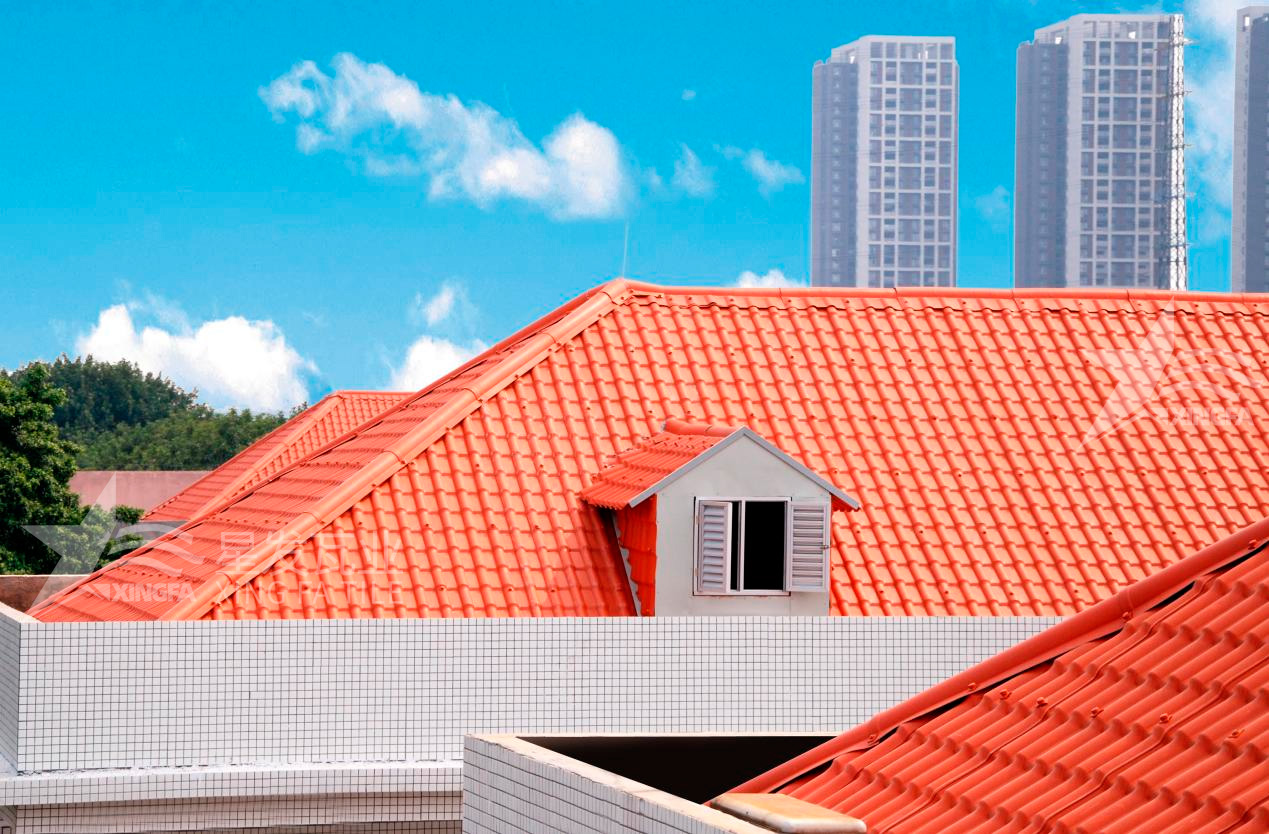 屋面建材首選--合成樹脂瓦，都用在哪里了？