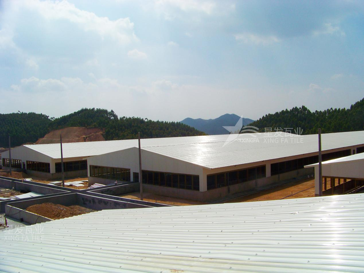 合成樹脂瓦施工安裝用什么材料搭建架子，鋼結(jié)構(gòu)搭建樹脂瓦