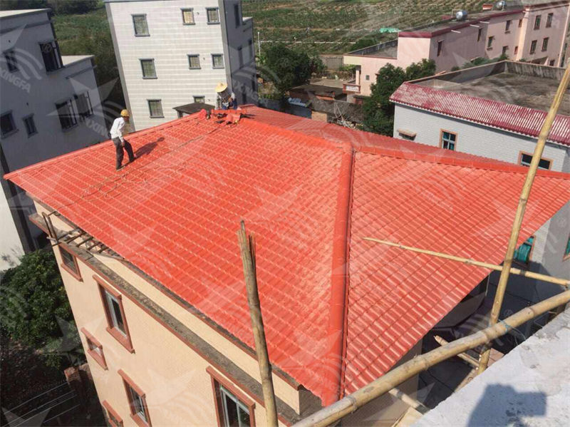 探秘農村自建房建房利器！樹脂瓦多少錢一平，合成樹脂瓦價格揭秘！