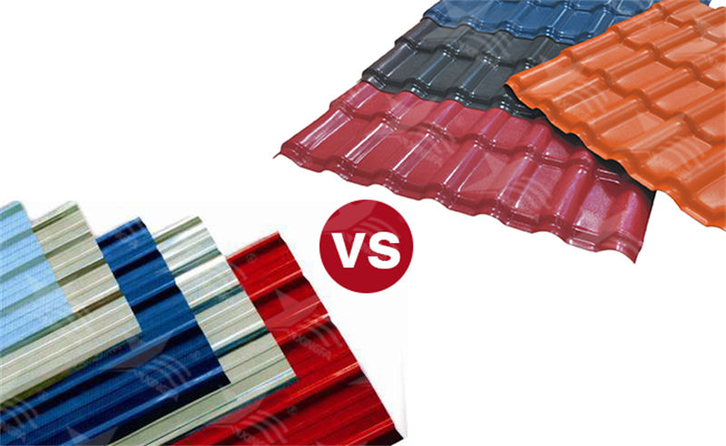 樹脂瓦與PVC瓦的對比，如何選擇適合你的屋頂材料？